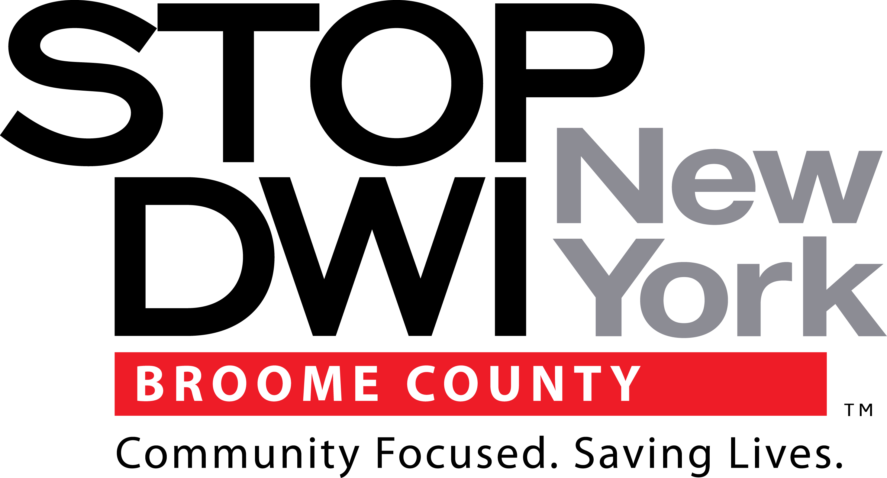Stop DWI State Broome County Logo